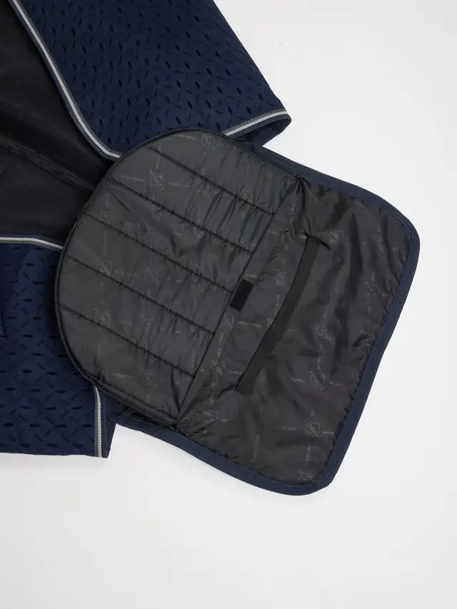 LeMieux Kudos 3D Mesh Transportdecke,Navy