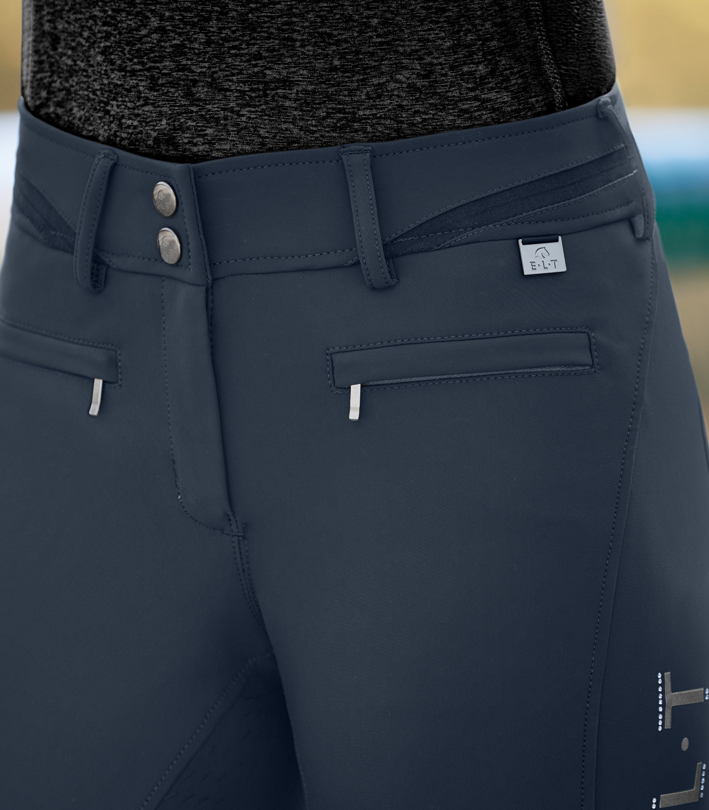 E.L.T Reitleggings "Maja Glam" Curved High Waist