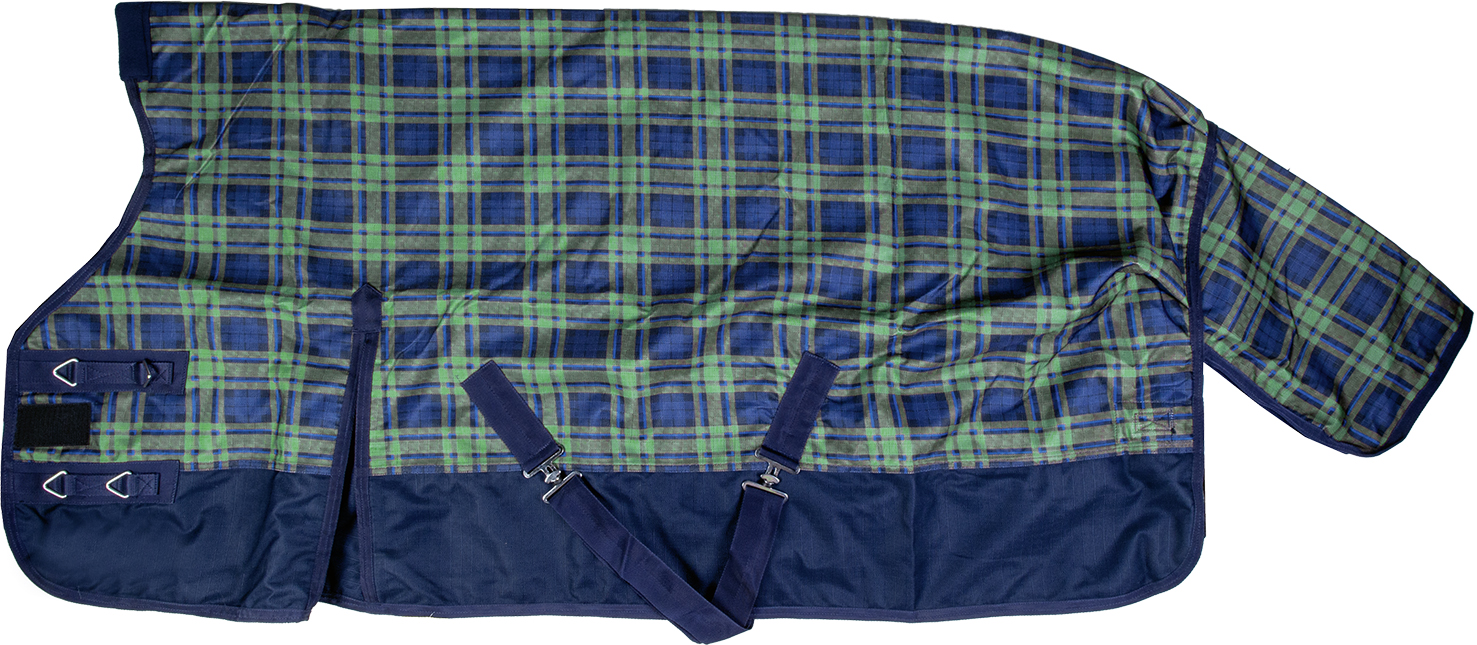 Highneckdecke "Pittsburgh Karo", 600D mit 300g Wattefüllung