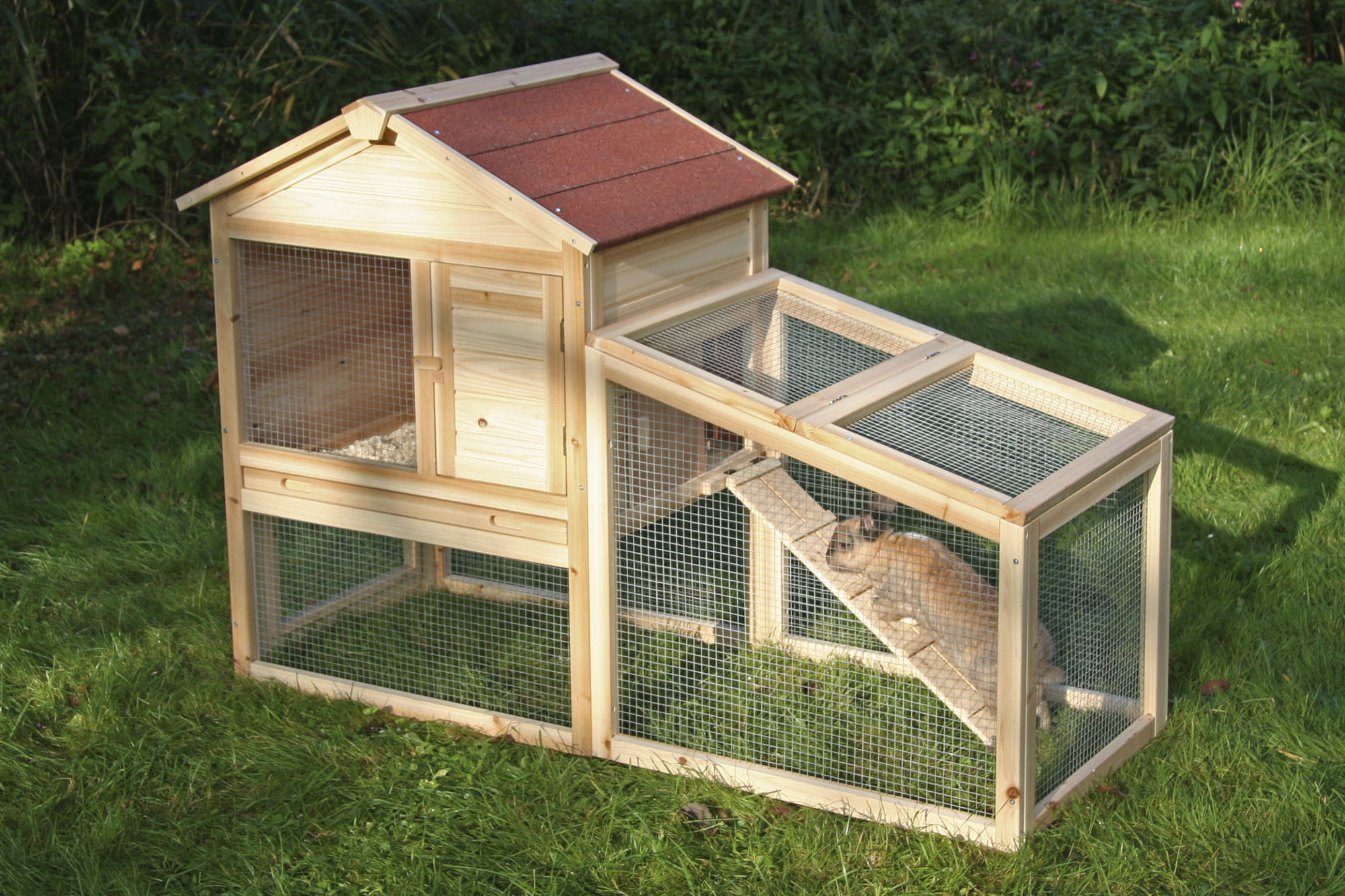 Kerbl Nagerhaus "Freetime", 140 x 65 x 100 cm, Holz