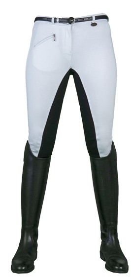 HKM Kinderreithose "Basic Belmtex, 3/4 Besatz