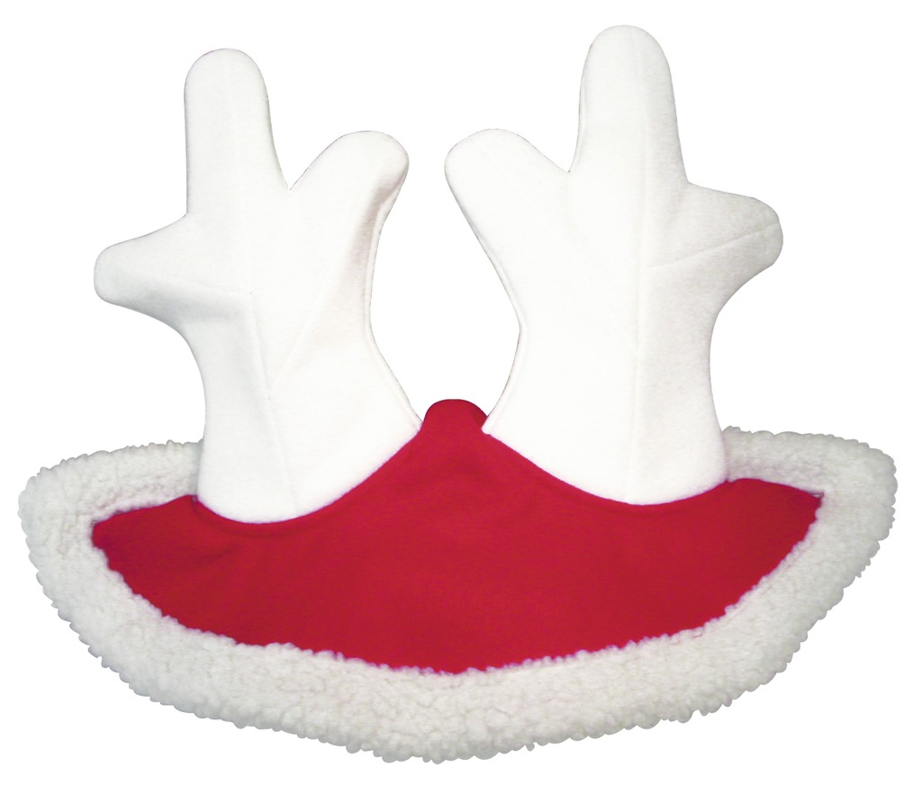 EQUITHEME Weihnachtsset, 4er-Set, rot/weiß
