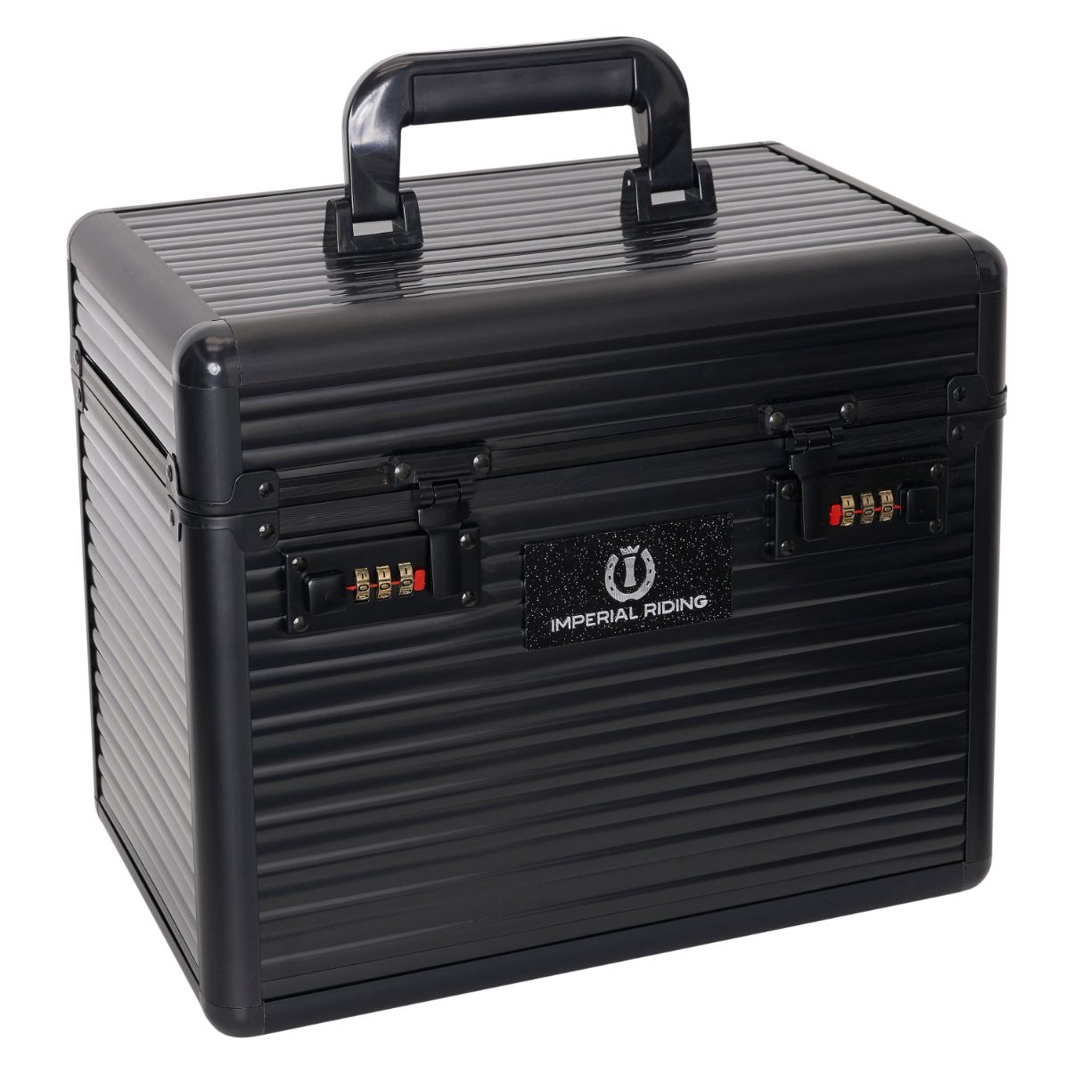 Imperial Riding Grooming Box klassisch klein in schwarz Putz Box 32x20x26cm