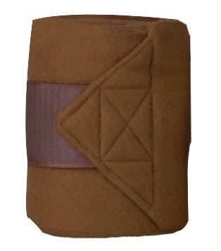 HKM Polarfleecebandagen, 4er Set, atmungsaktiv