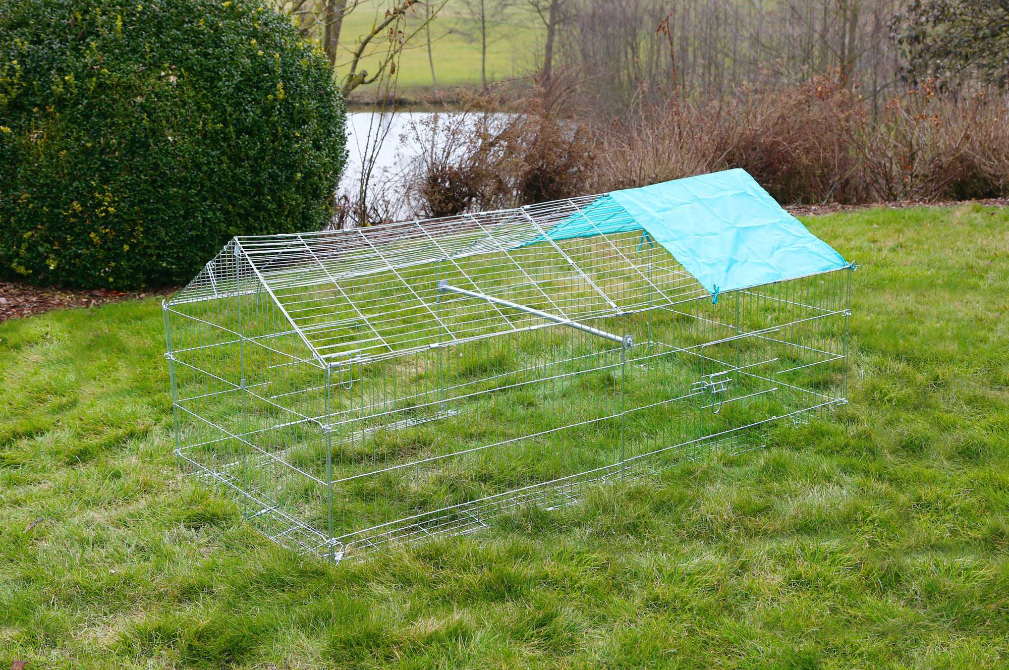 Kerbl Ersatz-Sonnenschutz für Freilaufgehege, grün